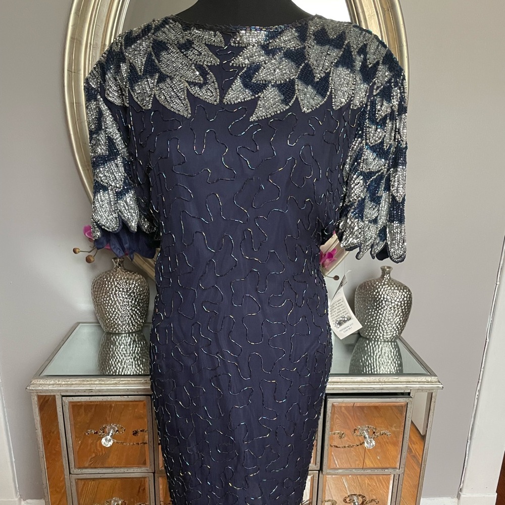 Vintage Gorgeous beaded and sequin dress